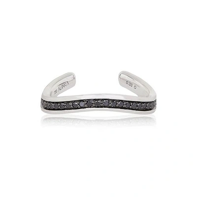 Shop Alinka Jewellery Tania Thumb Ring Full Surround Black Diamonds