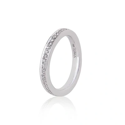 Shop Alinka Jewellery Tania Full Surround Ring White Gold