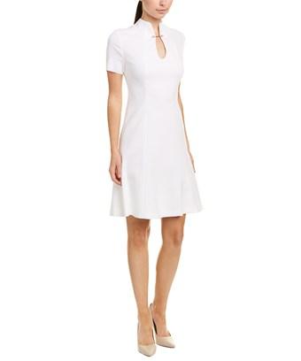 elie tahari a line dress