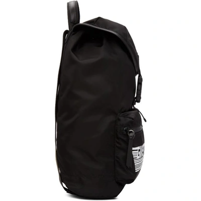 Shop Givenchy Black Fast  Light 3 Backpack In 974 Blk/ylw
