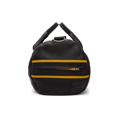Shop Givenchy Black And Yellow Mc3 Reverse Duffle Bag In 003 Blk/ylw
