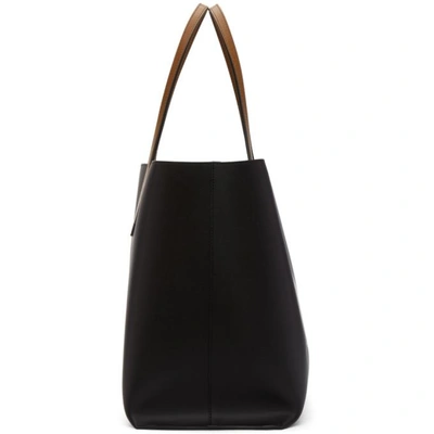 Shop Givenchy Black Gv Shopper Tote In 001 Black