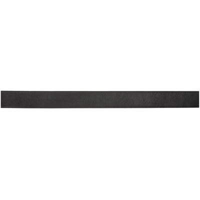 Shop Givenchy Black Engraved 4g Belt