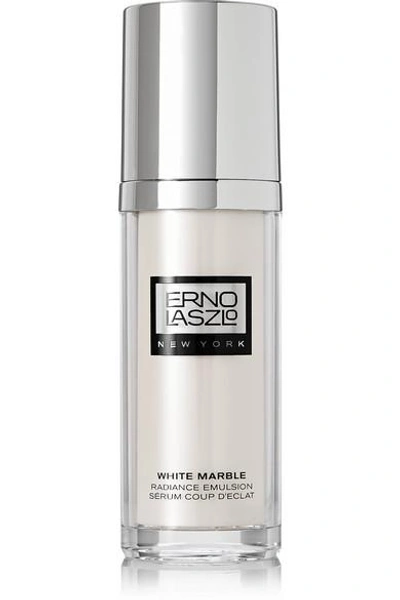 Shop Erno Laszlo White Marble Radiance Emulsion, 30ml In Colorless