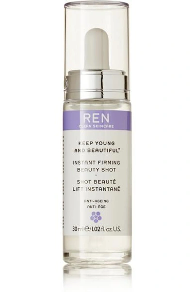 Shop Ren Skincare Instant Firming Beauty Shot, 30ml - Colorless