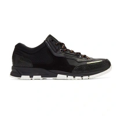 Shop Lanvin Black Sport Sneakers In 109.ag.blk