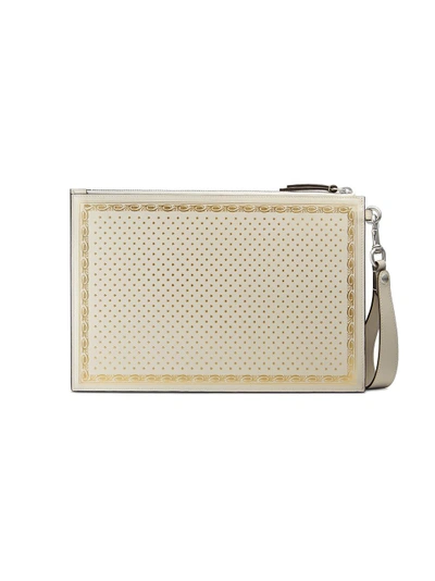 Shop Gucci Guccy Leather Pouch