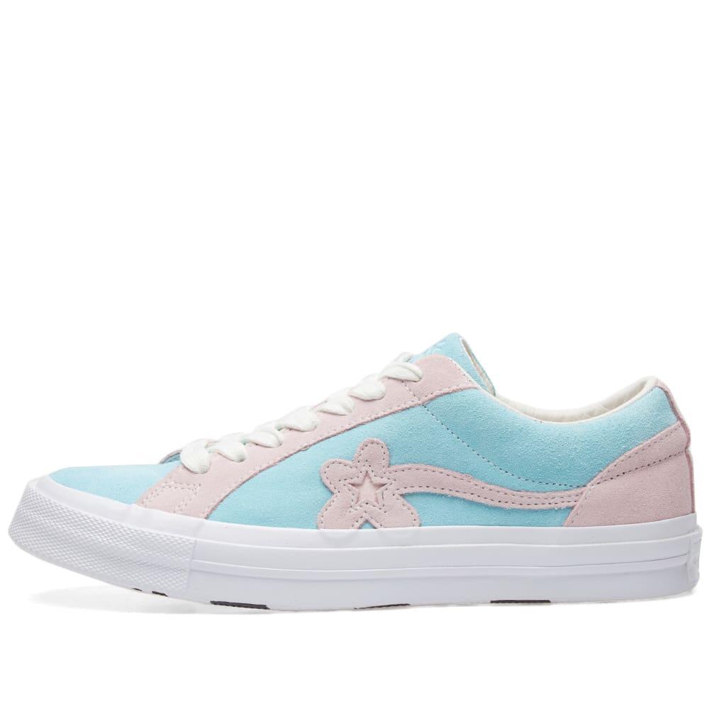 golf le fleur shoes blue and pink