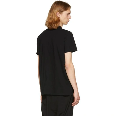 Shop Rick Owens Black Level T-shirt In 09 Black
