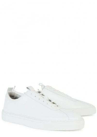 Shop Grenson Sneaker 1 White Leather Trainers