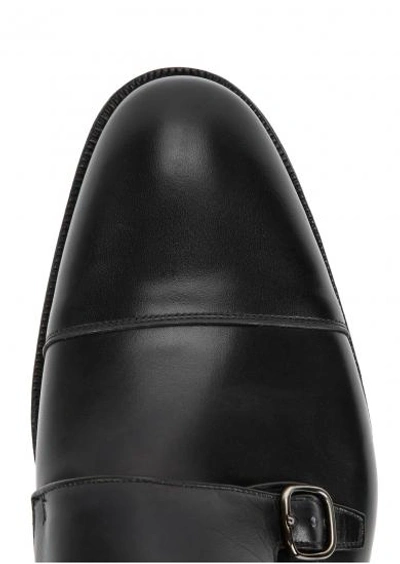 Shop Church's Detroit Leather Monk Strap Shoes In Black
