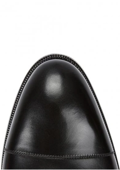 Shop Magnanni Black Leather Oxford Shoes