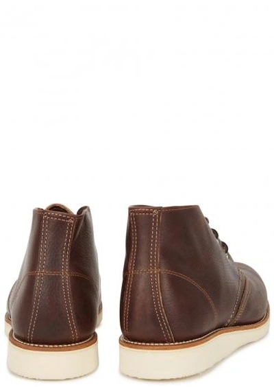 Shop Red Wing Shoes Brown Leather Chukka Boots