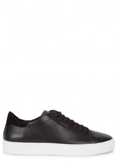 Shop Axel Arigato Clean 90 Black Leather Sneakers