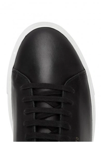 Shop Axel Arigato Clean 90 Black Leather Sneakers