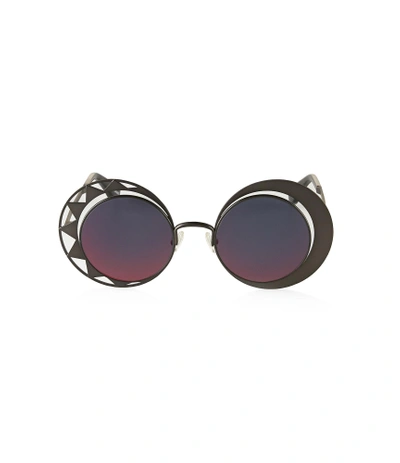 Shop Vivienne Westwood Sun And Moon Sunglasses Red