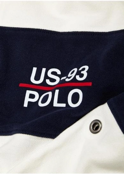 Shop Polo Ralph Lauren White Piqué Cotton Polo Shirt