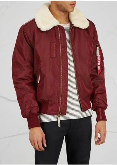 Alpha industries injector iii burgundy sale