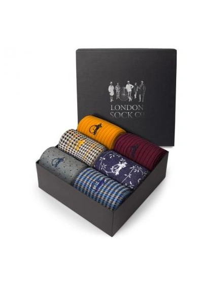 Shop London Sock Company David Gandy Colour 6 Pair