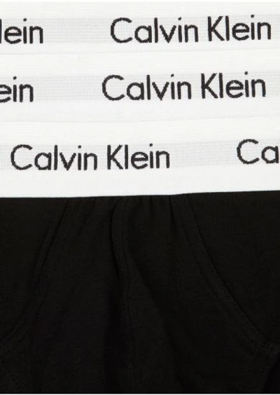 Shop Calvin Klein Black Stretch Cotton Briefs
