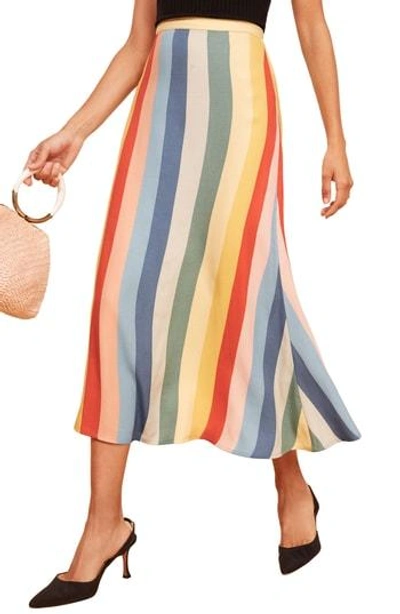 Shop Reformation Bea Skirt In Starburst