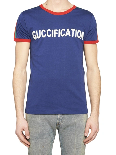 Shop Gucci T-shirt In Multicolor