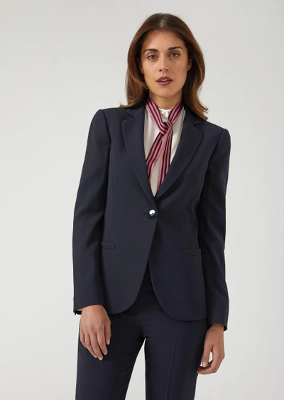 Shop Emporio Armani Formal Jackets - Item 41820915 In Navy Blue
