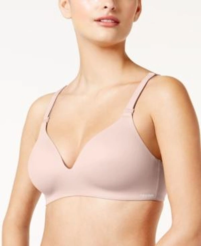 Shop Calvin Klein Lounge Bralette Qf1804 In Nymph's Thigh