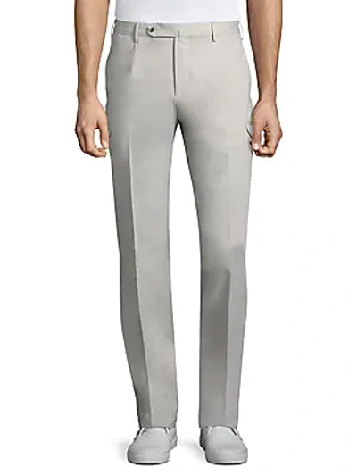 Shop Gta 1955 Men's Cotton Cargo Pants In Medium Grey