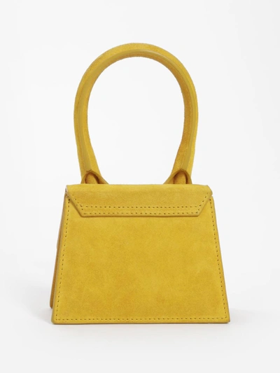 Shop Jacquemus Women's Yellow "chiquito" Micro Bag