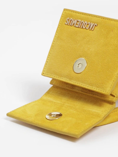 Shop Jacquemus Women's Yellow "chiquito" Micro Bag