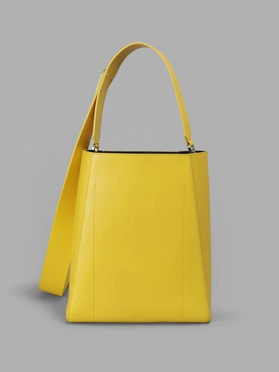 Shop Calvin Klein 205w39nyc Women's Yellow Bucket Bag