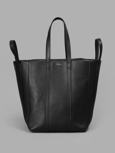 Shop Balenciaga Women's Black Small Laundry Cabas Bag