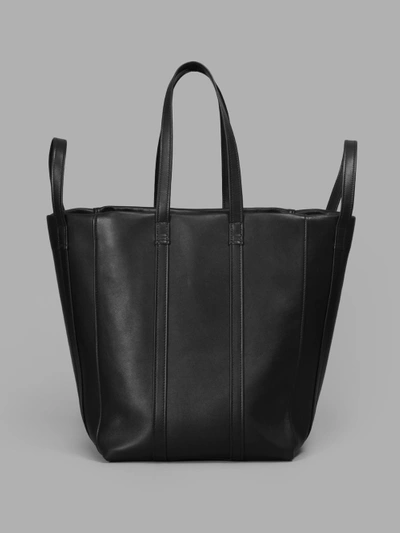 Shop Balenciaga Women's Black Small Laundry Cabas Bag