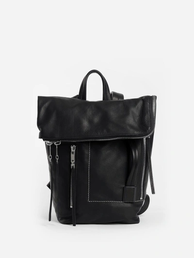 Shop Rick Owens Black Small Duffle Backpack