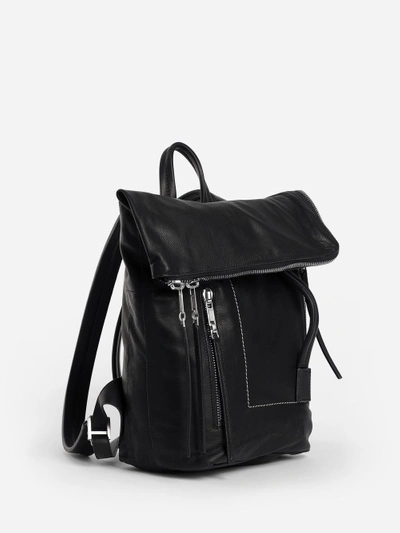 Shop Rick Owens Black Small Duffle Backpack