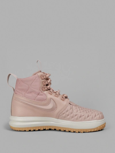 Shop Nike Women's Pink Sf Air Force 1 Hi Boot Sneakers