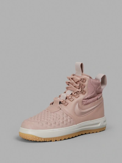 Shop Nike Women's Pink Sf Air Force 1 Hi Boot Sneakers