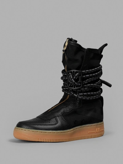 Shop Nike Women's Black Sf Air Force 1 Hi Boot Sneakers