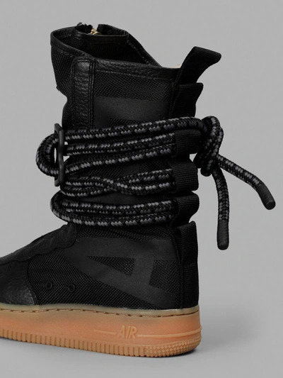 Shop Nike Women's Black Sf Air Force 1 Hi Boot Sneakers