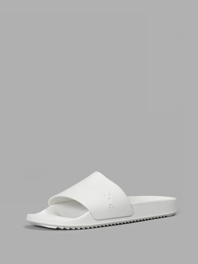 Shop Rick Owens Drkshdw Rick Owens Drk Shdw Women's White Slides