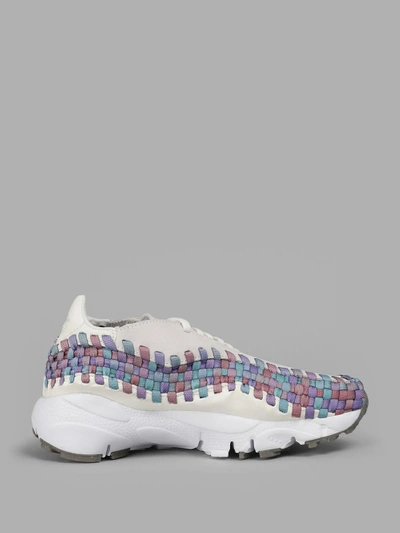Shop Nike Women's Off-white Air Footscape Woven Sneakers In Off White