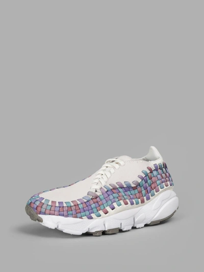 Shop Nike Women's Off-white Air Footscape Woven Sneakers In Off White