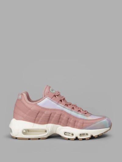 Shop Nike Women's Pink Air Max 95 Sneakers