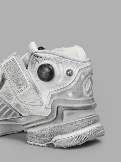 Vetements White Reebok Edition Genetically Modified Pump High-top