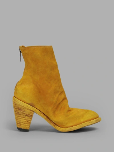 Shop Guidi Women's Yellow Boots