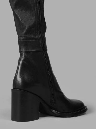 Shop Ann Demeulemeester Women's Black High Boots