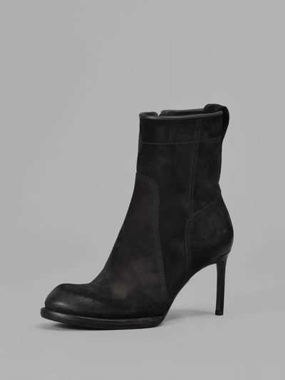 Shop Haider Ackermann Women's Black Suede Ankle Boots
