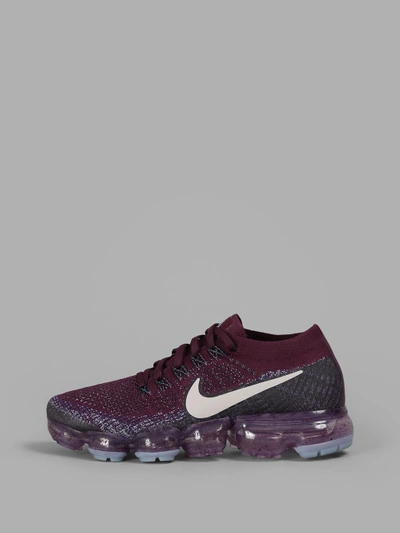 Shop Nike Women's Purple Air Vapormax Flyknit Sneakers