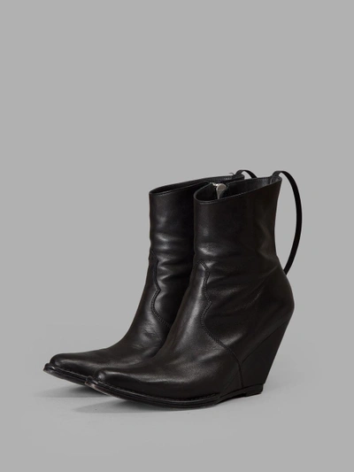 Shop Ben Taverniti Unravel Project Black Ankle Boots